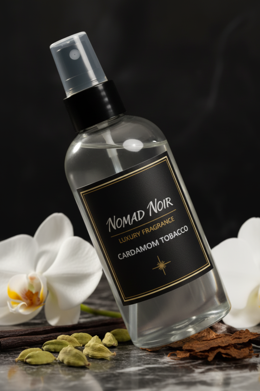 Cardamom Tobacco Spray Angle