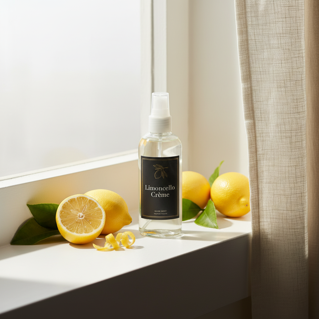 Limoncello Crème Room Spray – Ambient Morning Scene