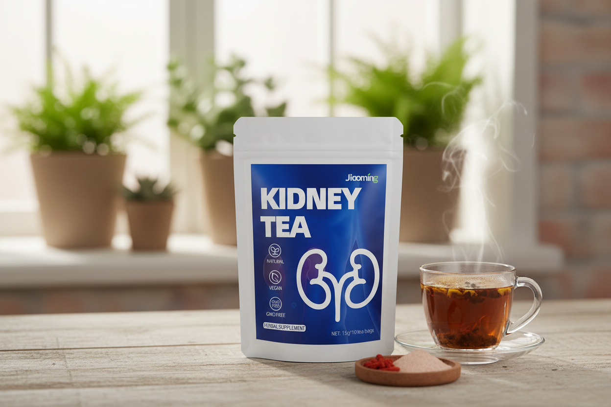 Kidney Tea morning wellness lifestyle shot