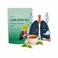 Lung Detox Tea packaging studio shot