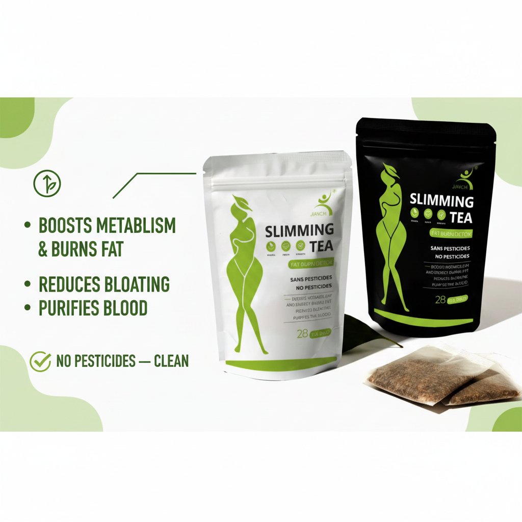 Slimming Tea benefits infographic
