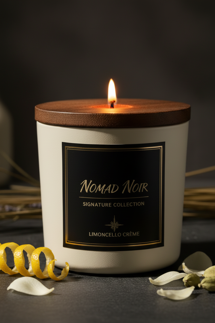 Limoncello Crème – Nomad Noir Candle Lit