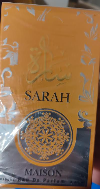 Sarah – Eau de Parfum 100ml by Maison | Women’s Oriental Fragrance