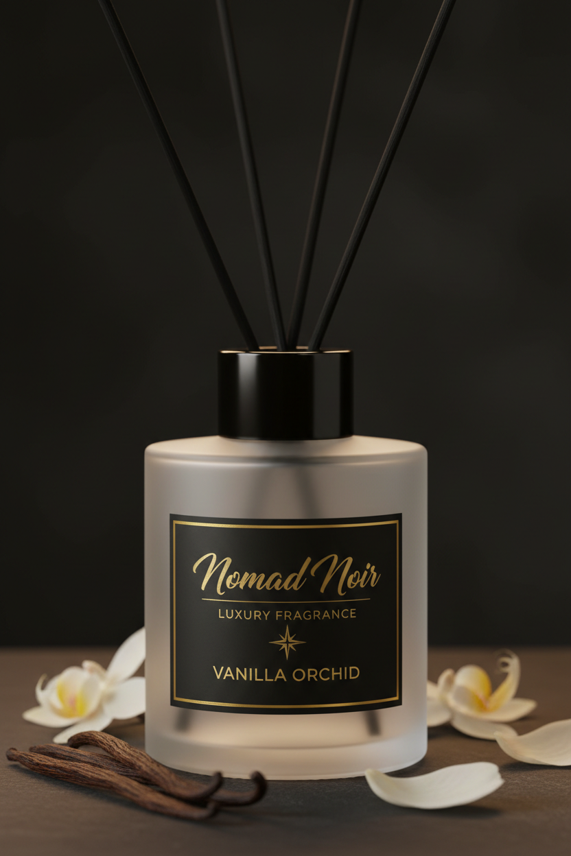 Vanilla Orchid – Nomad Noir Reed Diffuser Close-up