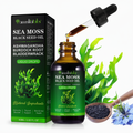Sea Moss Black Seed Oil packaging studio shot