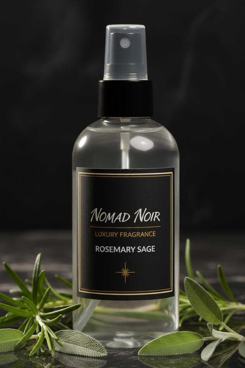 Rosemary Sage – Nomad Noir Room Spray Close-up