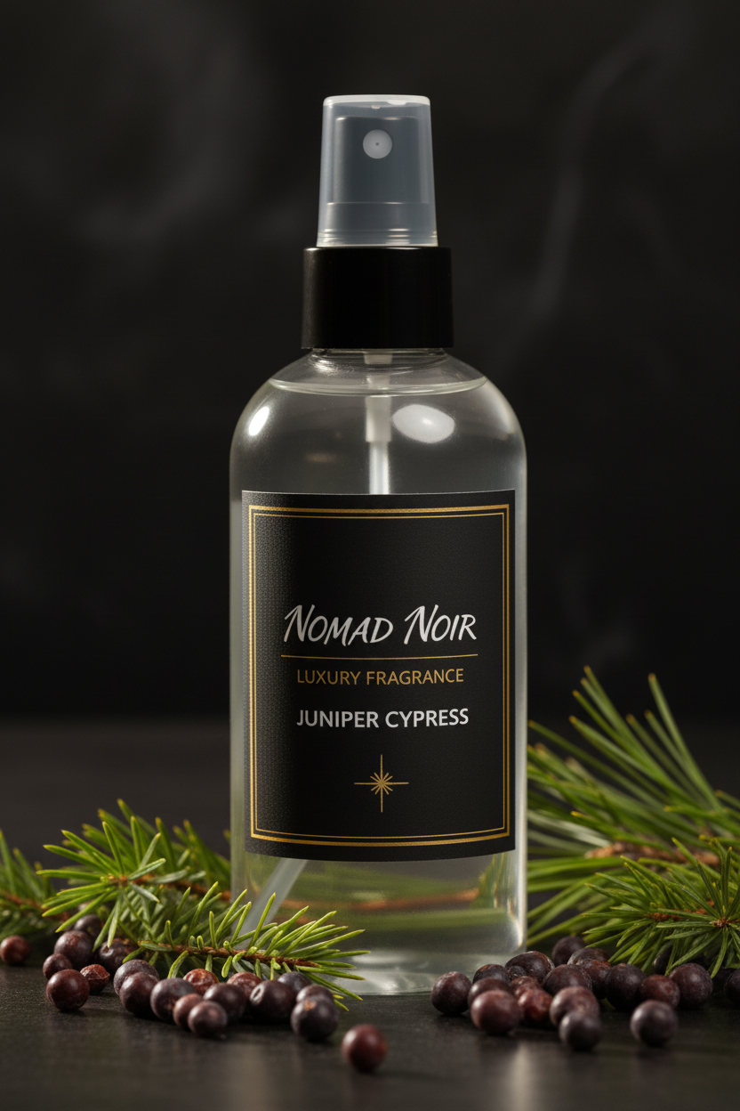 Juniper Cypress – Nomad Noir Room Spray Close-up