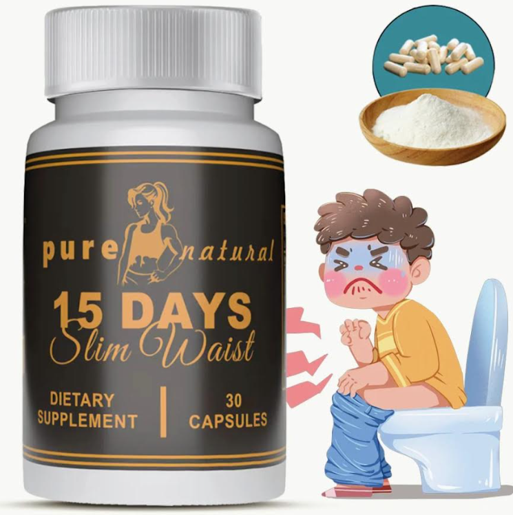 Slim Waist Support – Natural Dietary Supplement (30 Capsules)