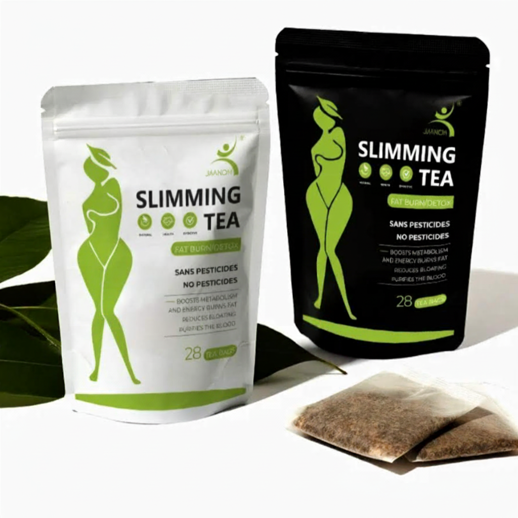 Slimming Tea packaging studio shot