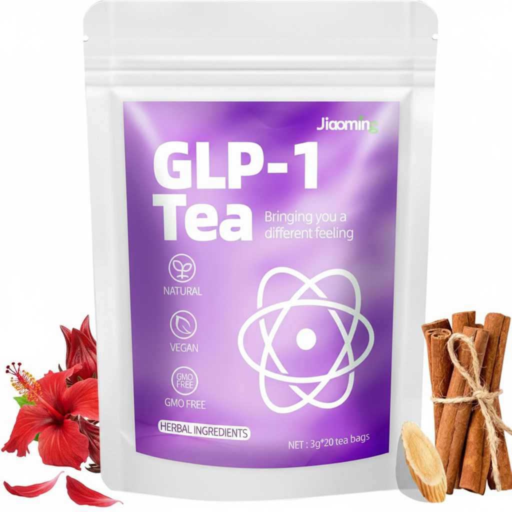 GLP-1 Tea packaging studio shot