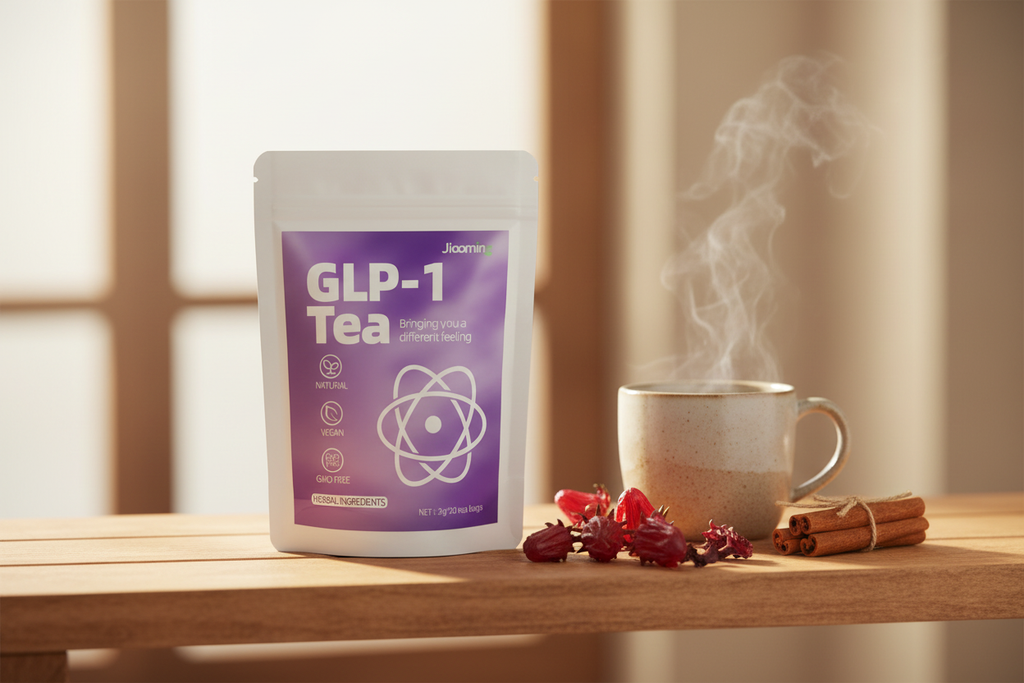 GLP-1 Tea morning wellness lifestyle shot