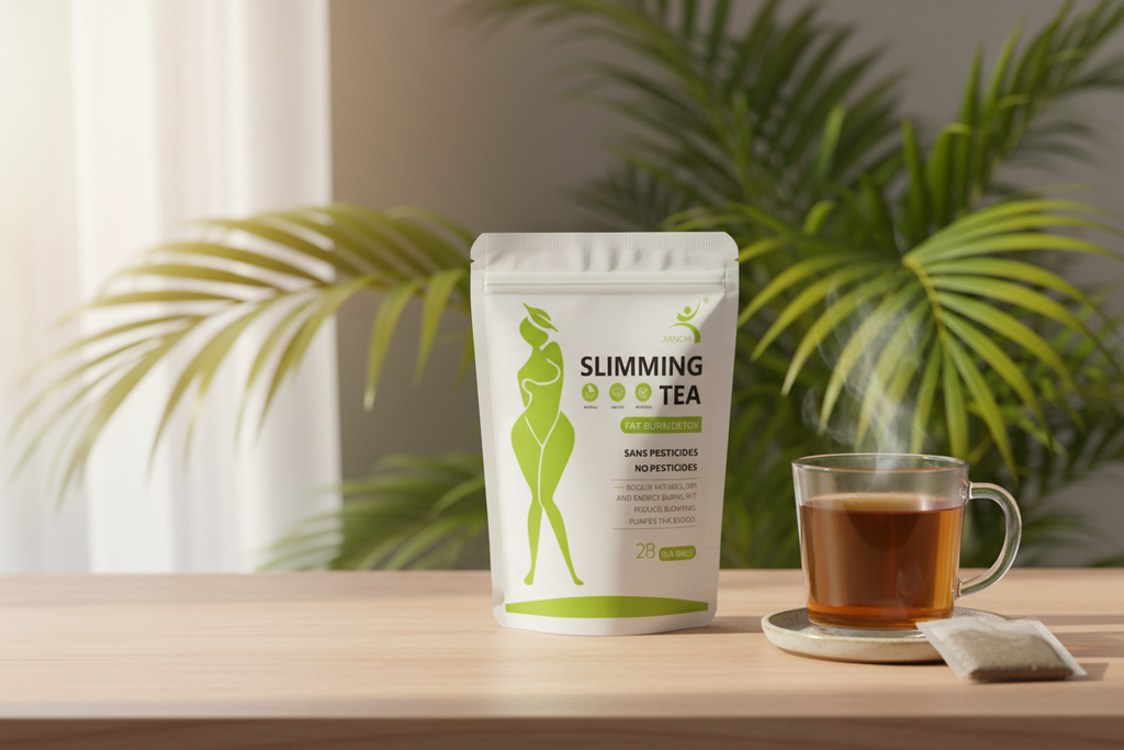 Slimming Tea morning wellness lifestyle shot