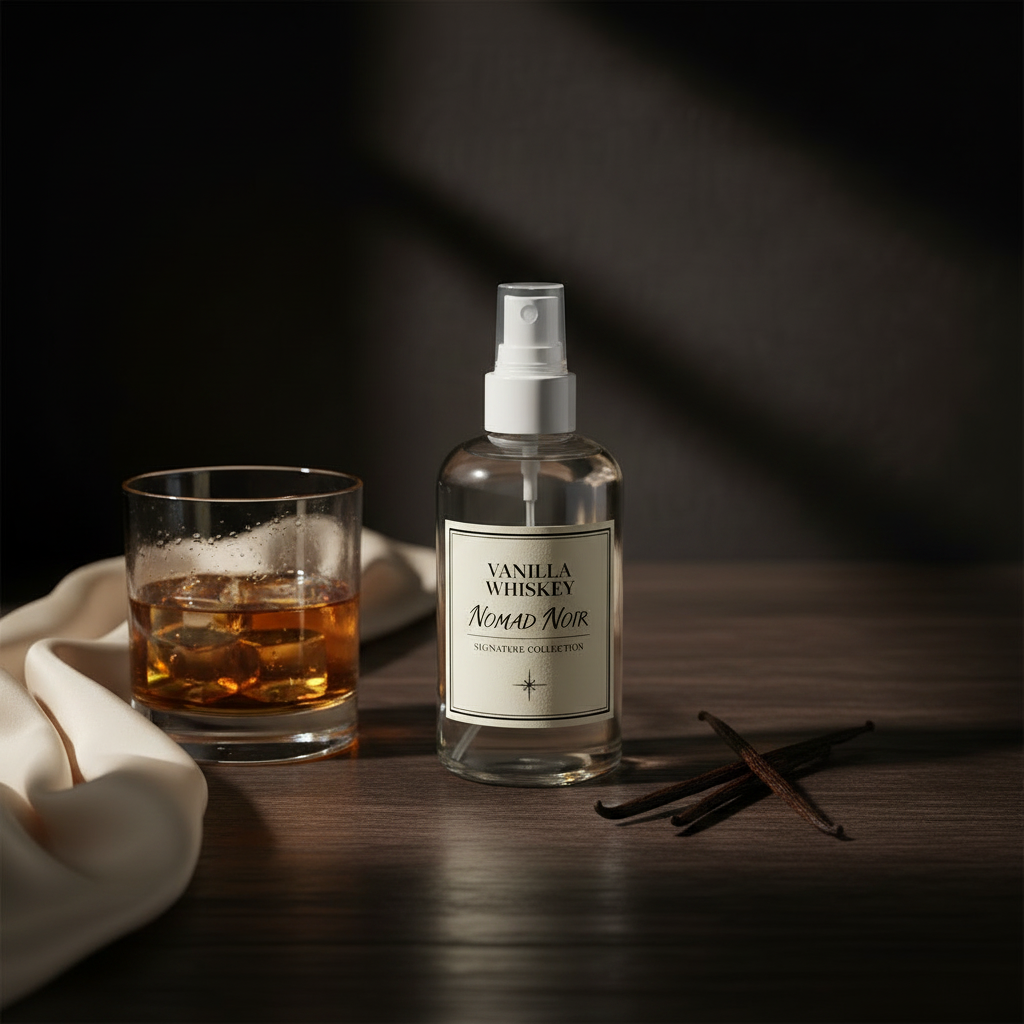 Vanilla Whiskey Room Spray – Lifestyle