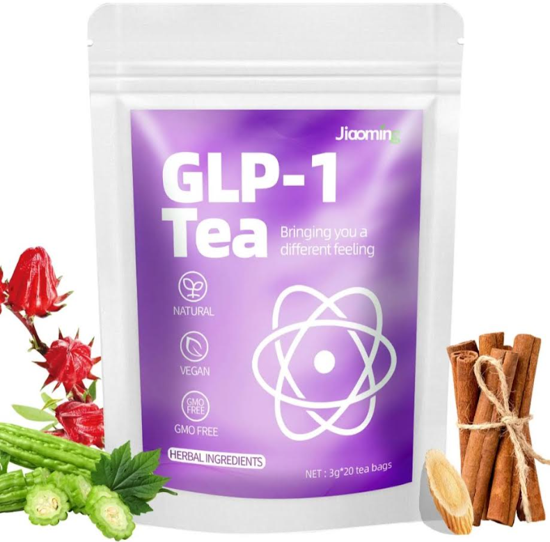 Herbal Metabolic Support Tea – Hibiscus, Cinnamon & Okra Blend (20 Tea Bags)