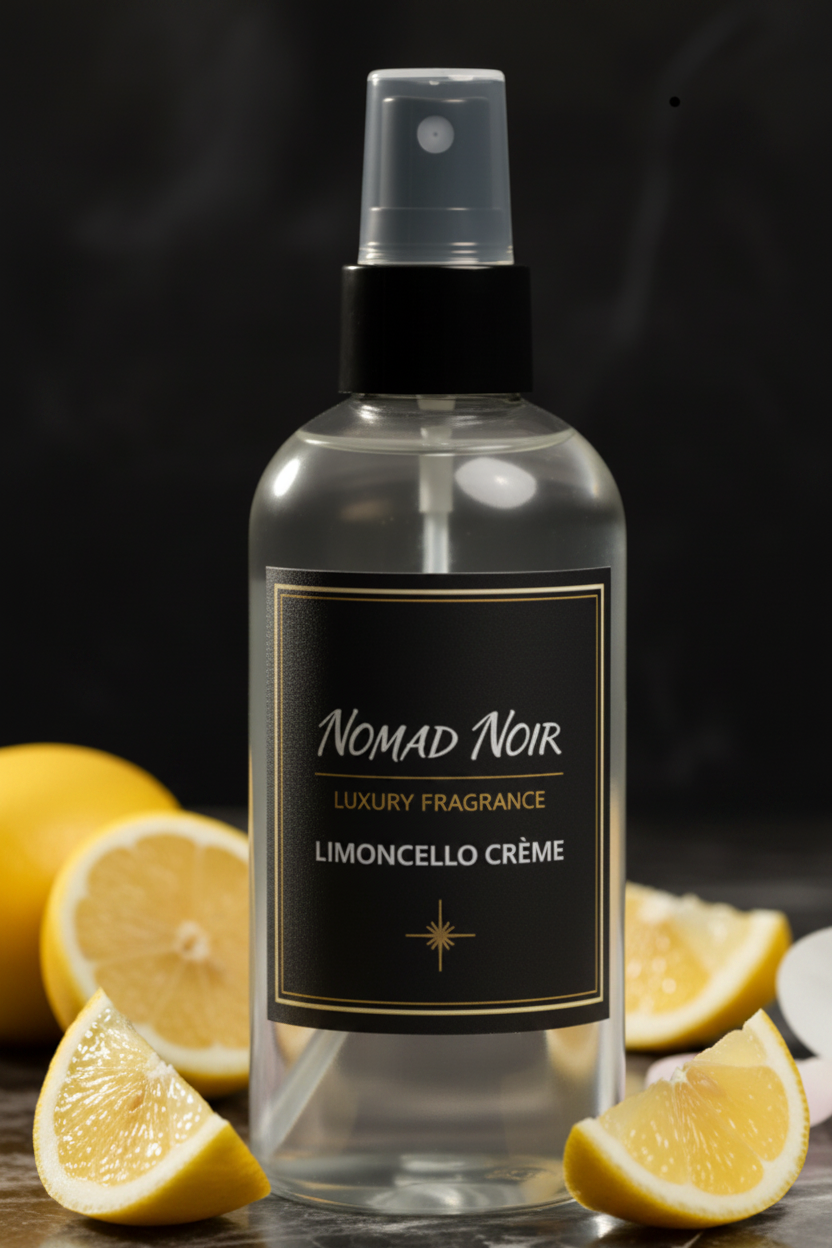 Limoncello Crème – Nomad Noir Room Spray Angle View