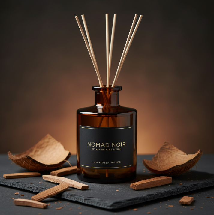 Plum Cashmere – Reed Diffuser | Nomad Noir Signature Collection