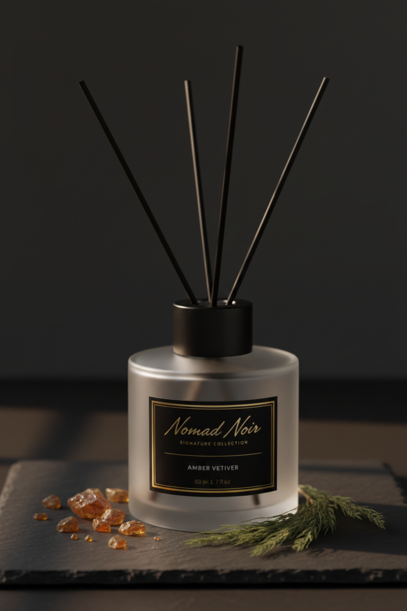 Amber Vetiver – Nomad Noir Reed Diffuser Dark Moody