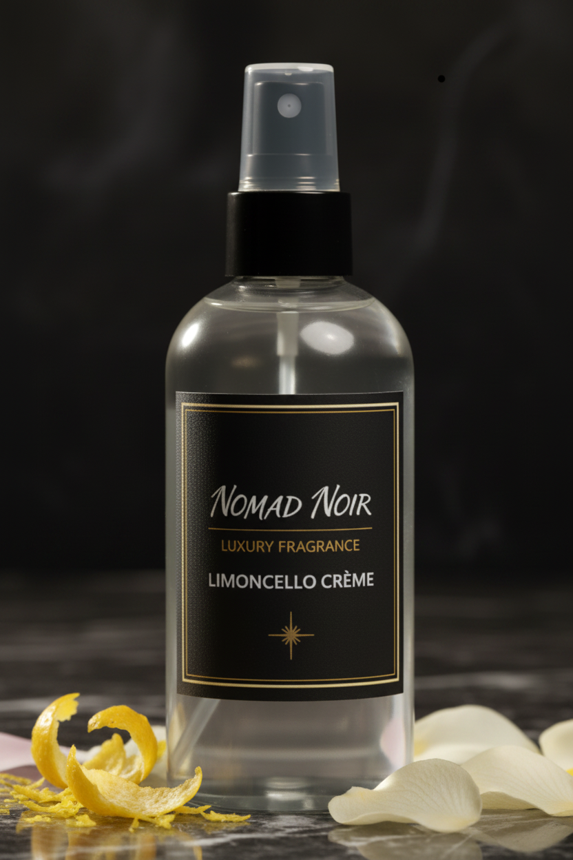Limoncello Crème – Nomad Noir Room Spray Close-up