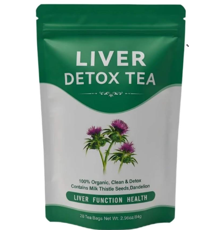 Liver Detox Tea – 100% Organic Herbal Tea (28 Tea Bags)