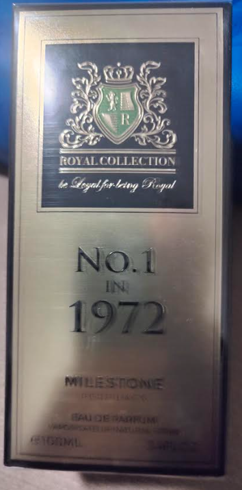 Royal Collection No.1 in 1972 Milestone – Eau de Parfum 100ml | Men's Fragrance
